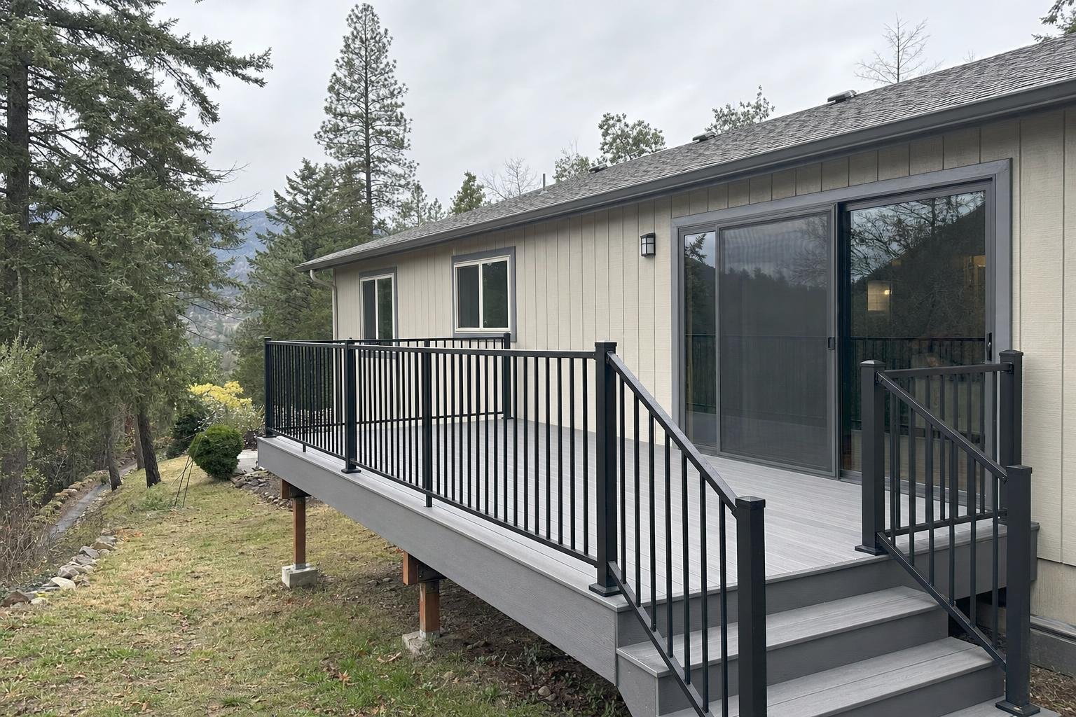 Illustrative image of composite deck builder work